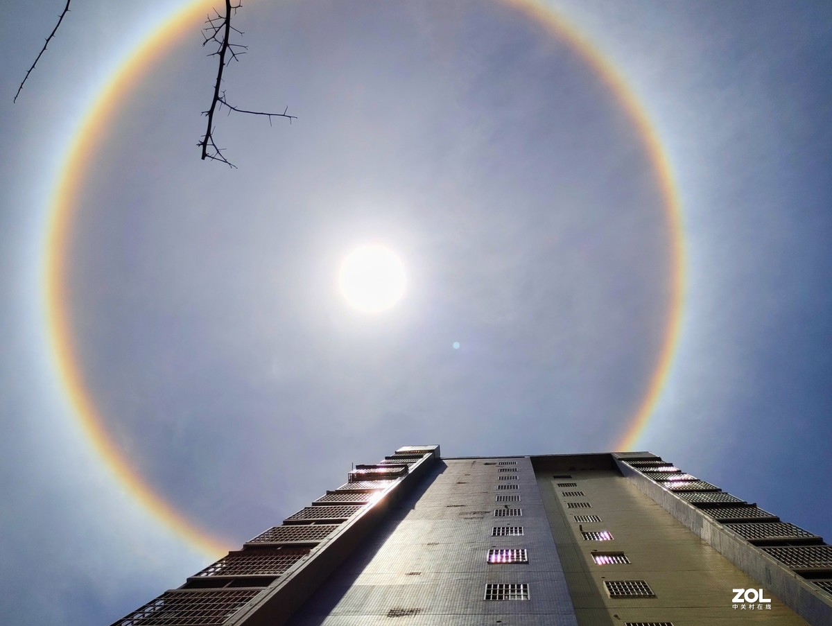 来看日晕奇观