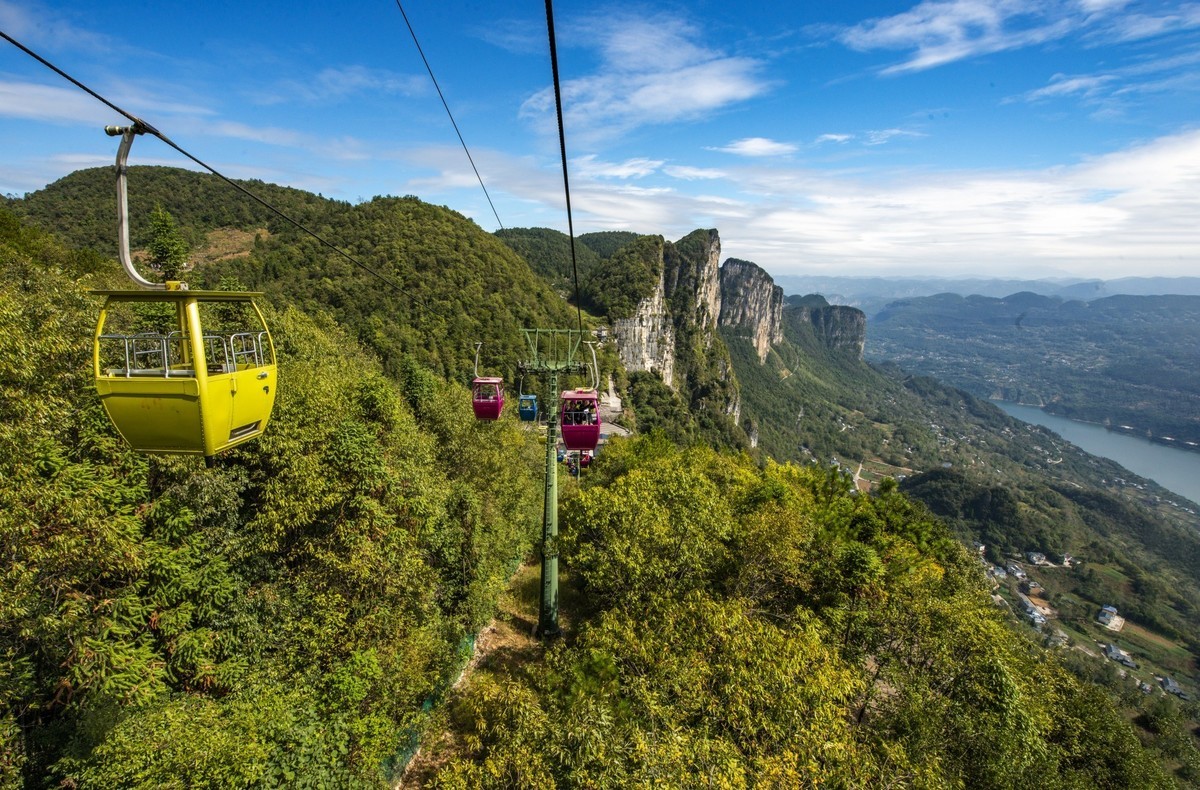 湖北风景名胜掠影五黄鹤桥峰林