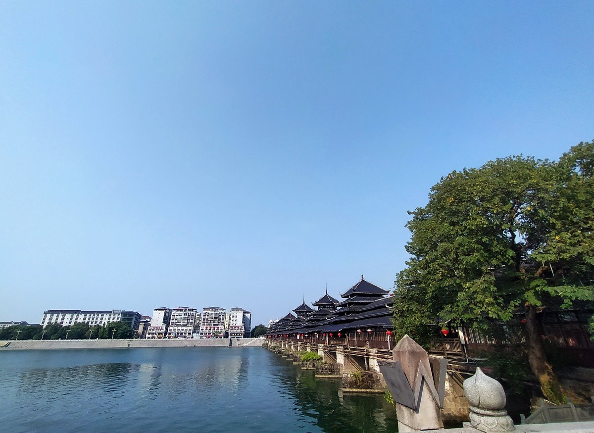 2021秋 湘西南（57）世界最长风雨桥---芷江龙津桥