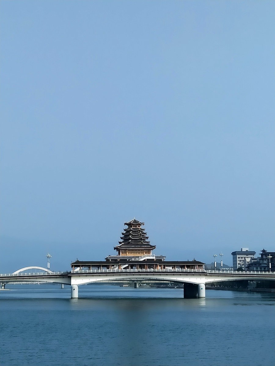 2021秋 湘西南（57）世界最长风雨桥---芷江龙津桥