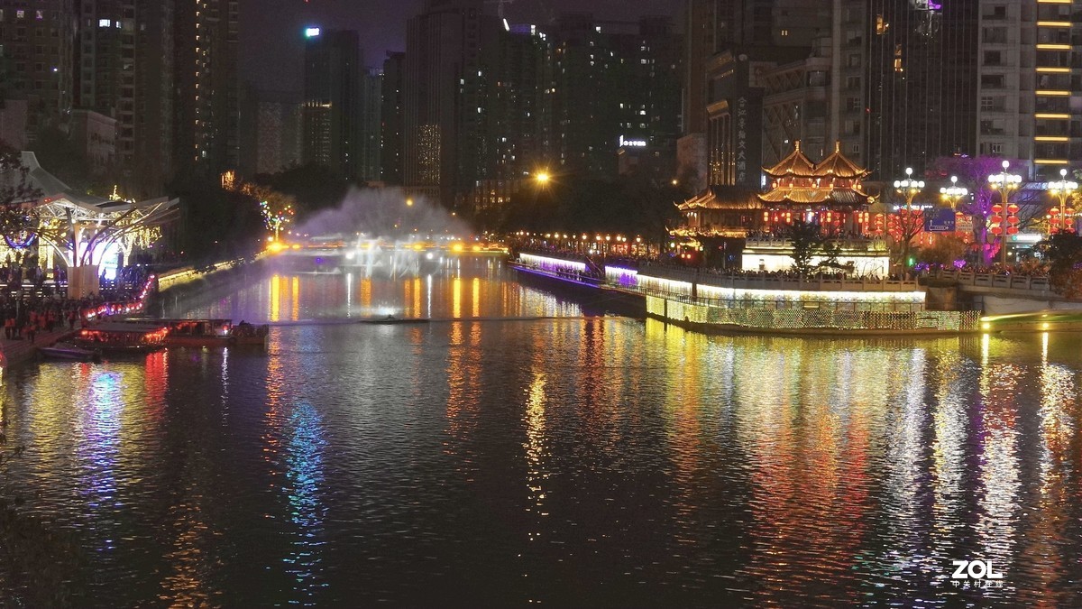 成都合江亭夜景【2】