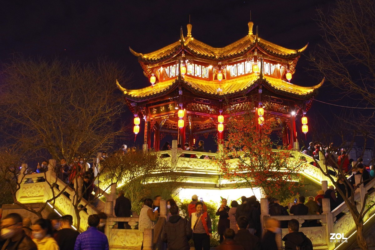 成都合江亭夜景【2】