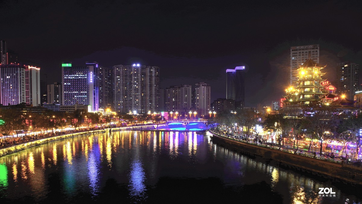 成都合江亭夜景【2】
