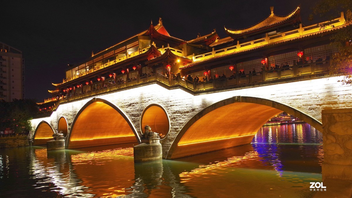 成都合江亭夜景【2】