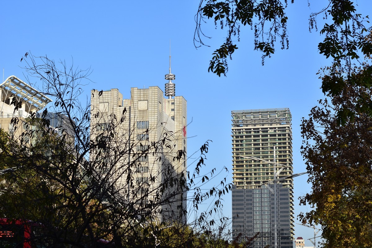 西安科技二路街拍