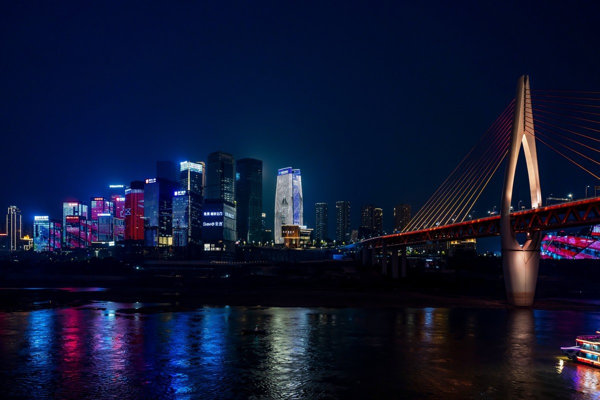a7Rm4+重庆-夜拍嘉陵江大桥
