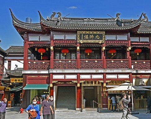 2021，9，18-上海城皇廟隨拍-（一）