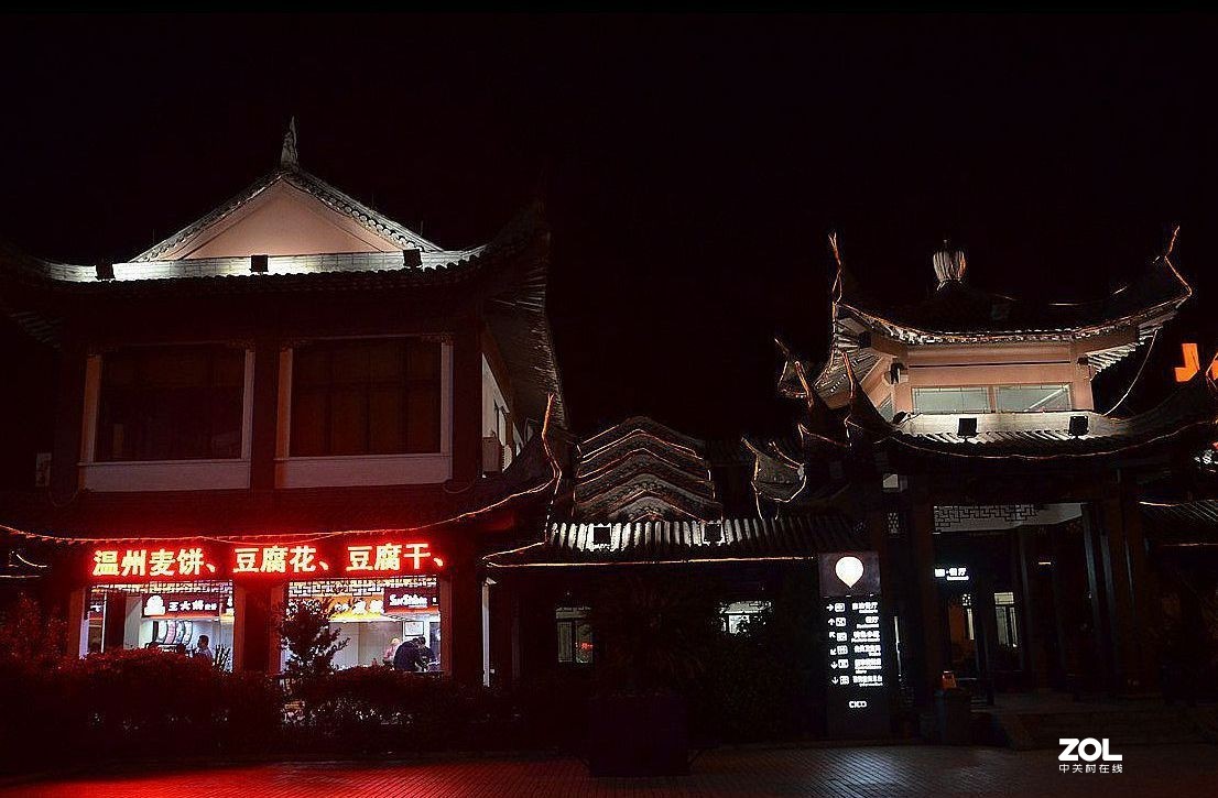 慈城服务区夜拍