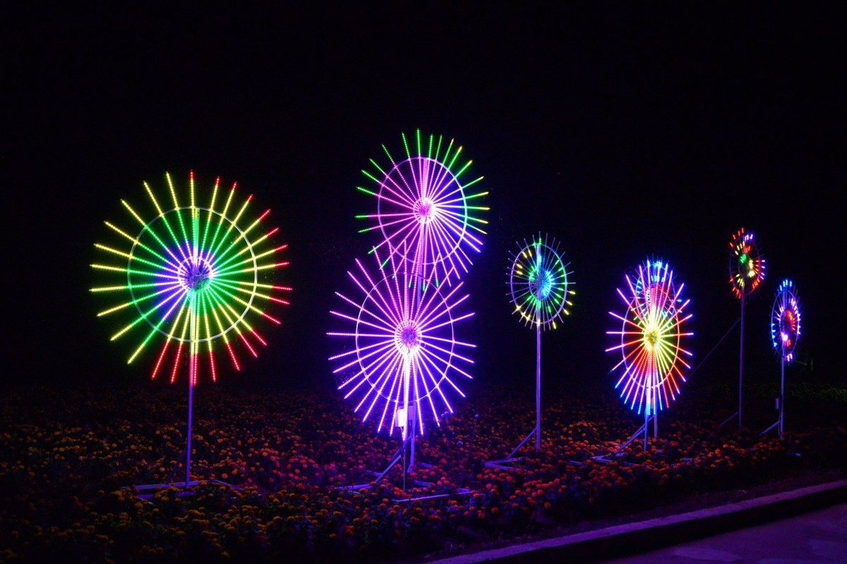 镜泊湖——日月潭:灯光秀(2)