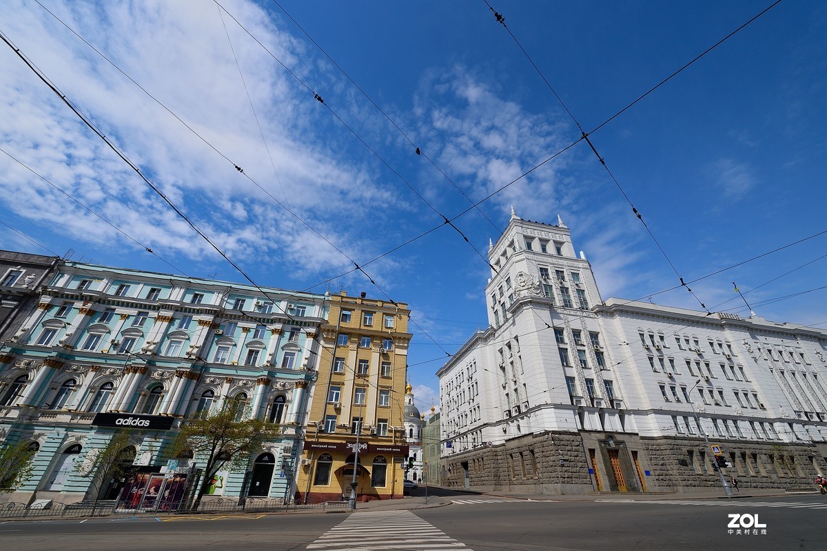 乌克兰小城风光（贰佰伍拾貮）2021复活节无人街头