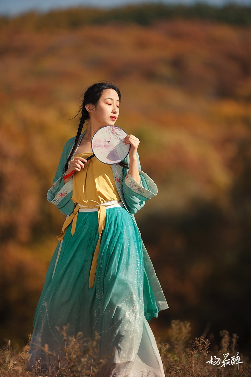 伴云归，迎风艳