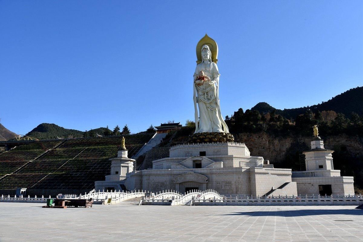 洛阳宜阳灵山寺开门没图片