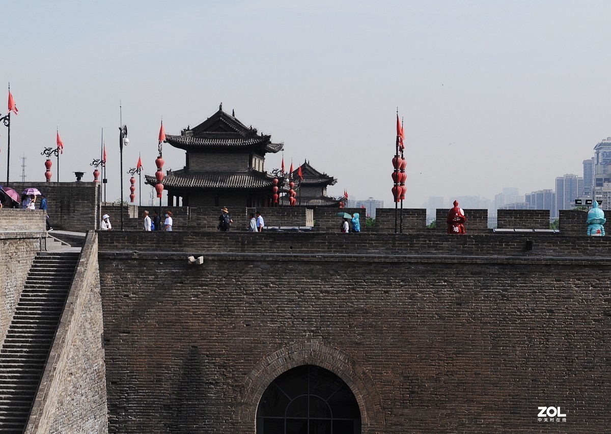 西安古城迎全运