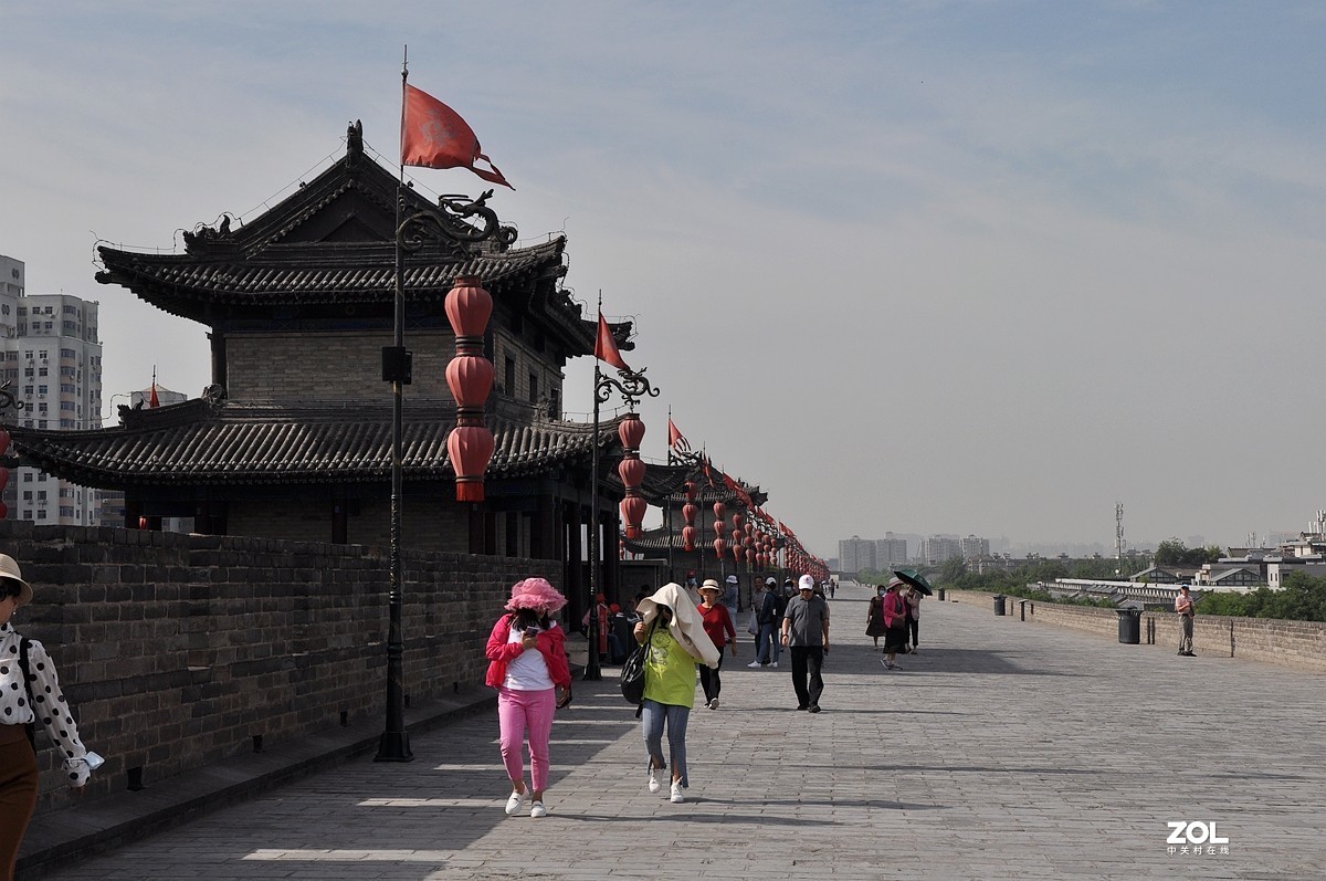 西安古城迎全运