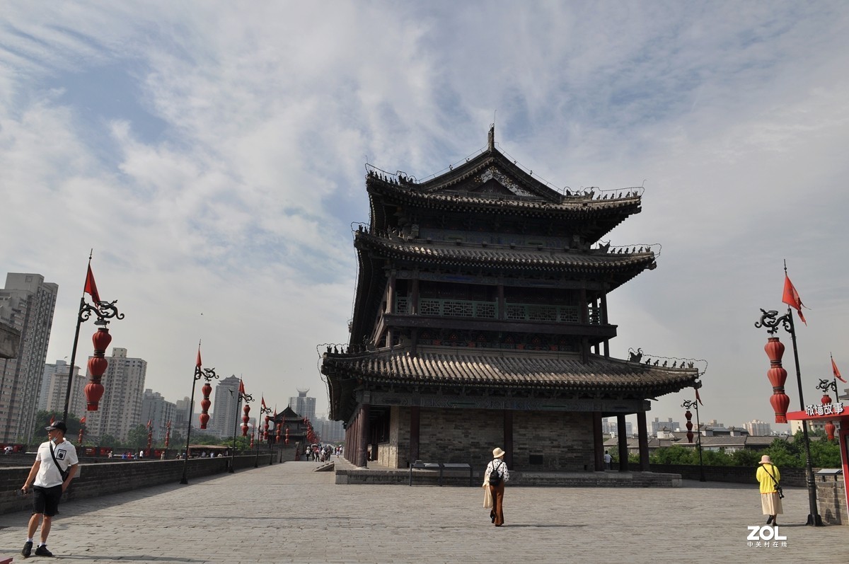 西安古城迎全运