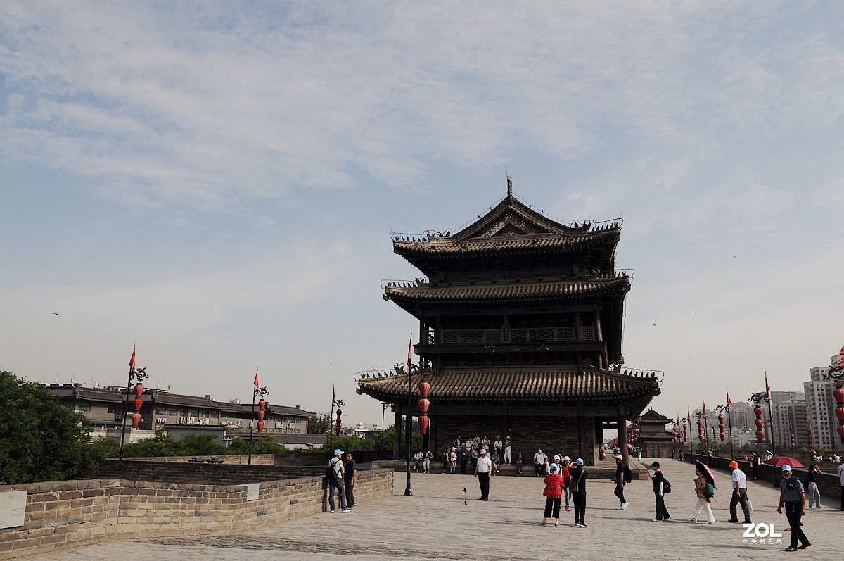 西安古城迎全运