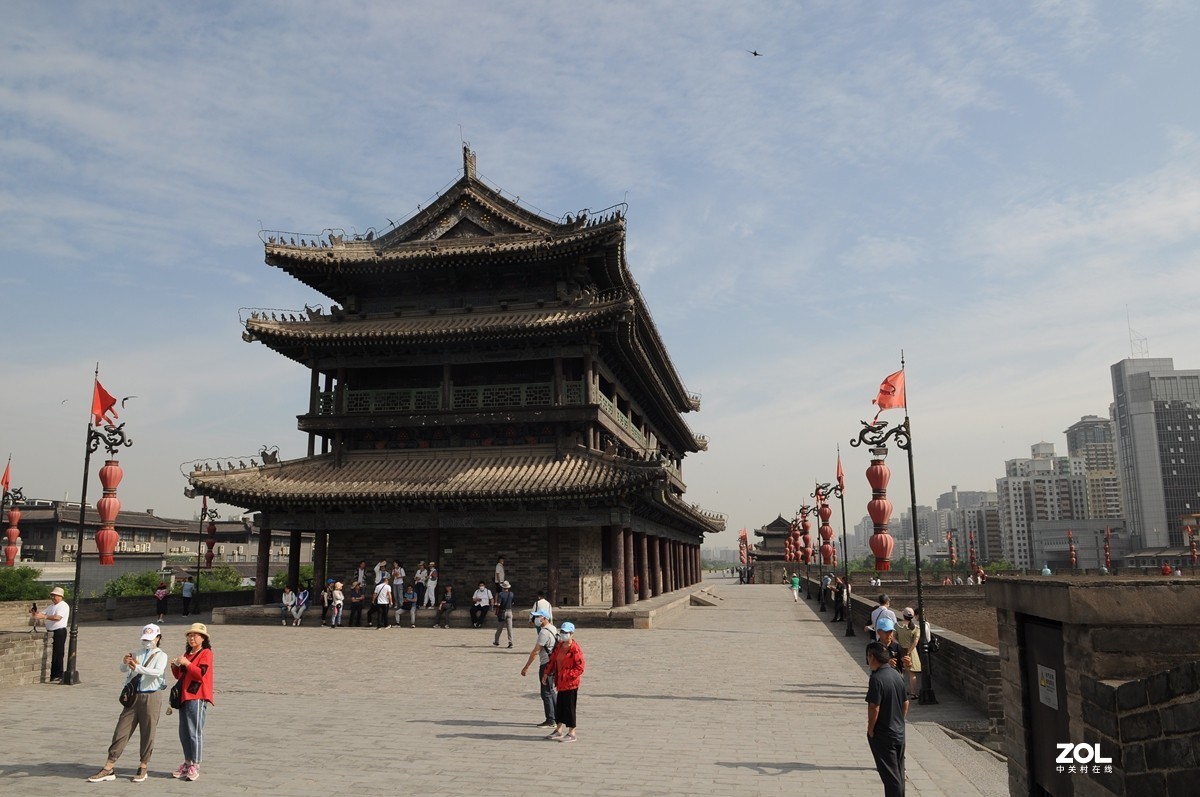 西安古城迎全运