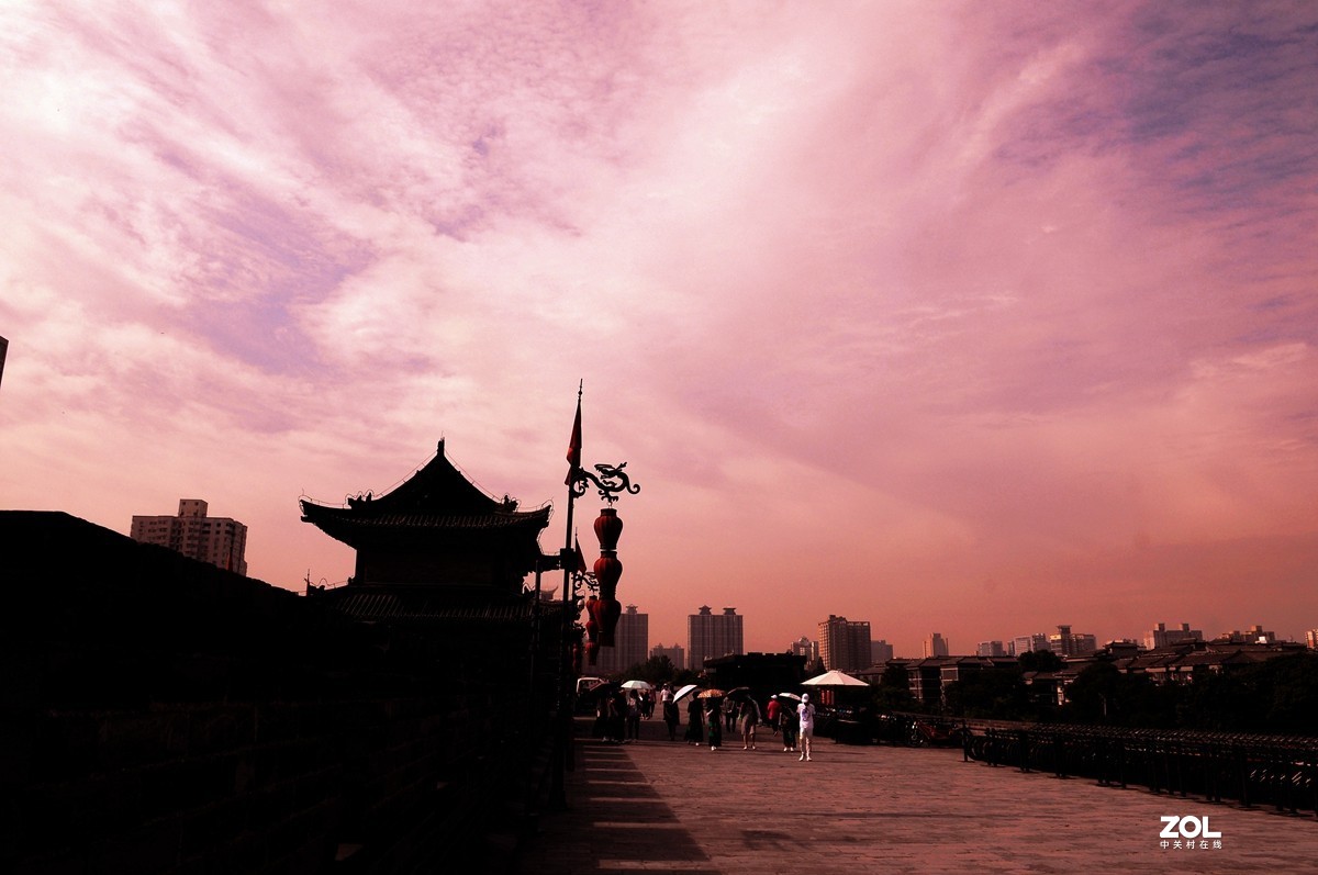 西安古城迎全运