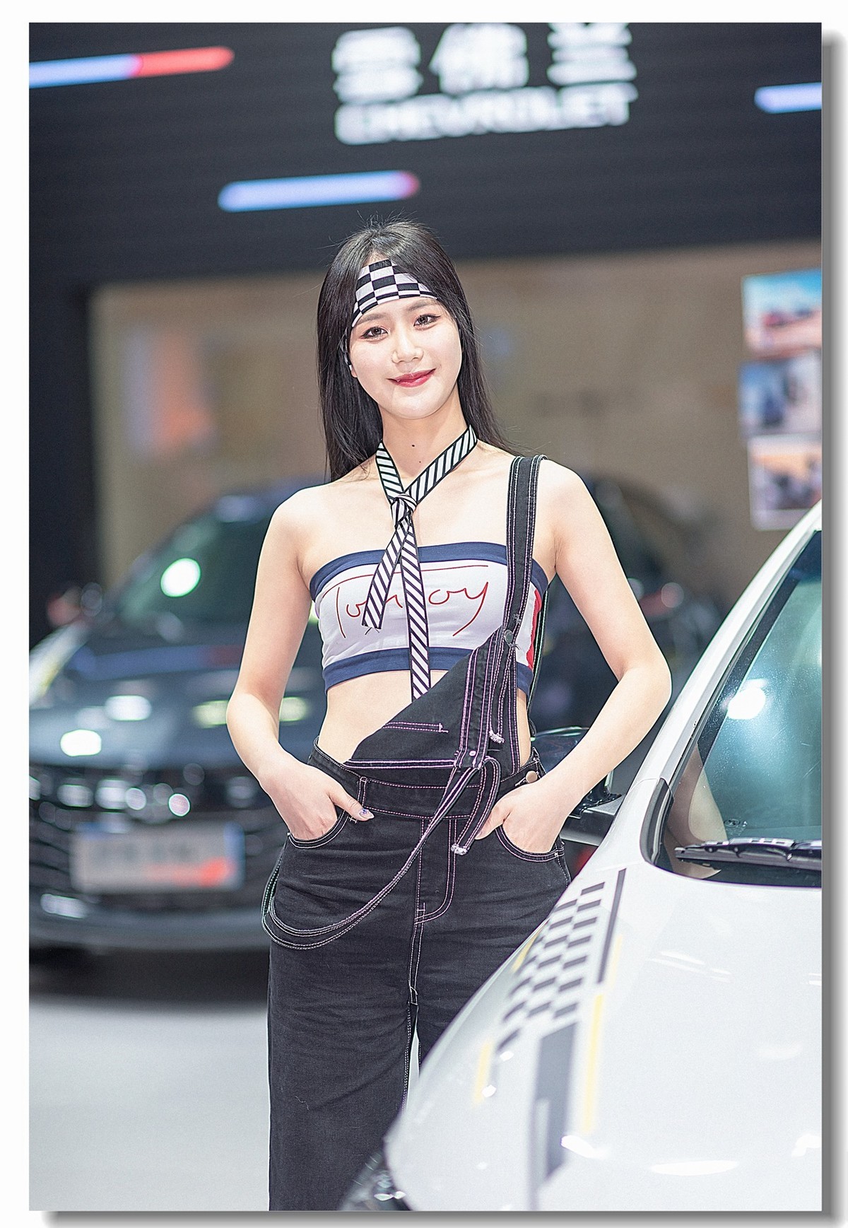 即墨冬季车展模特