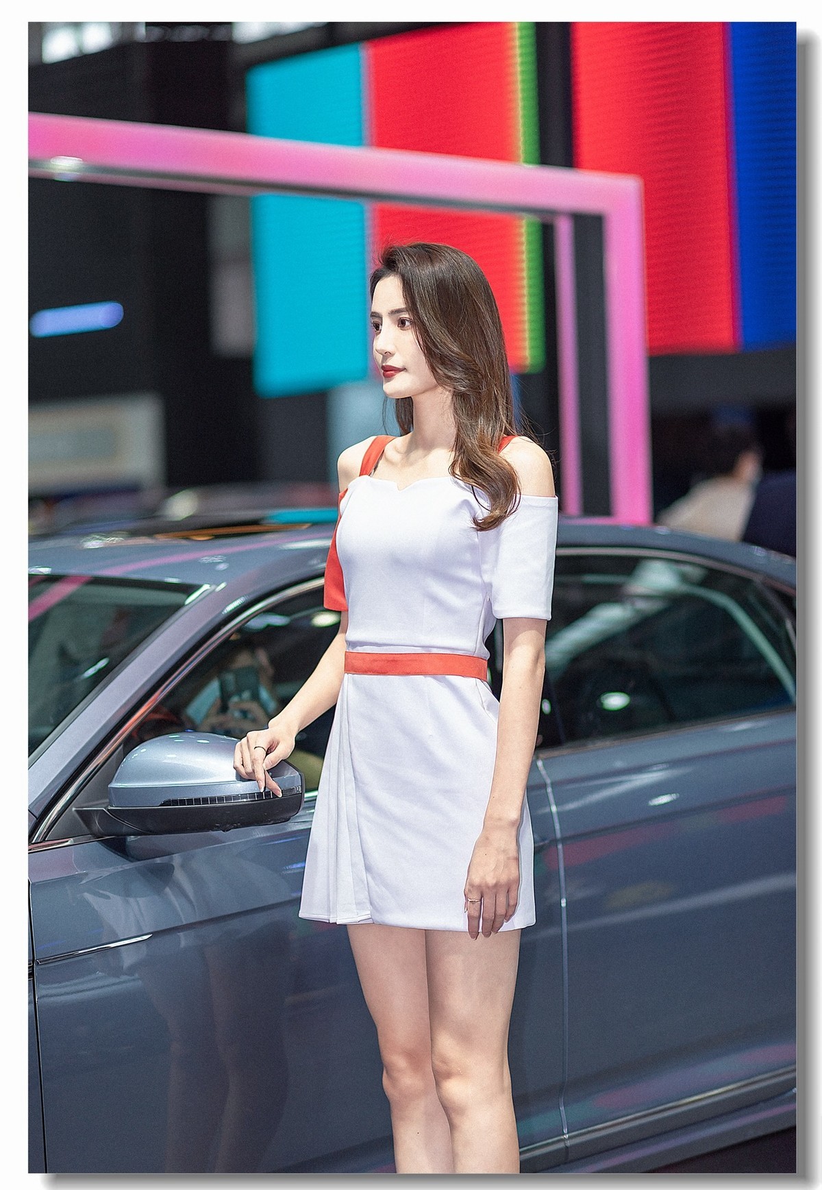 即墨冬季车展模特