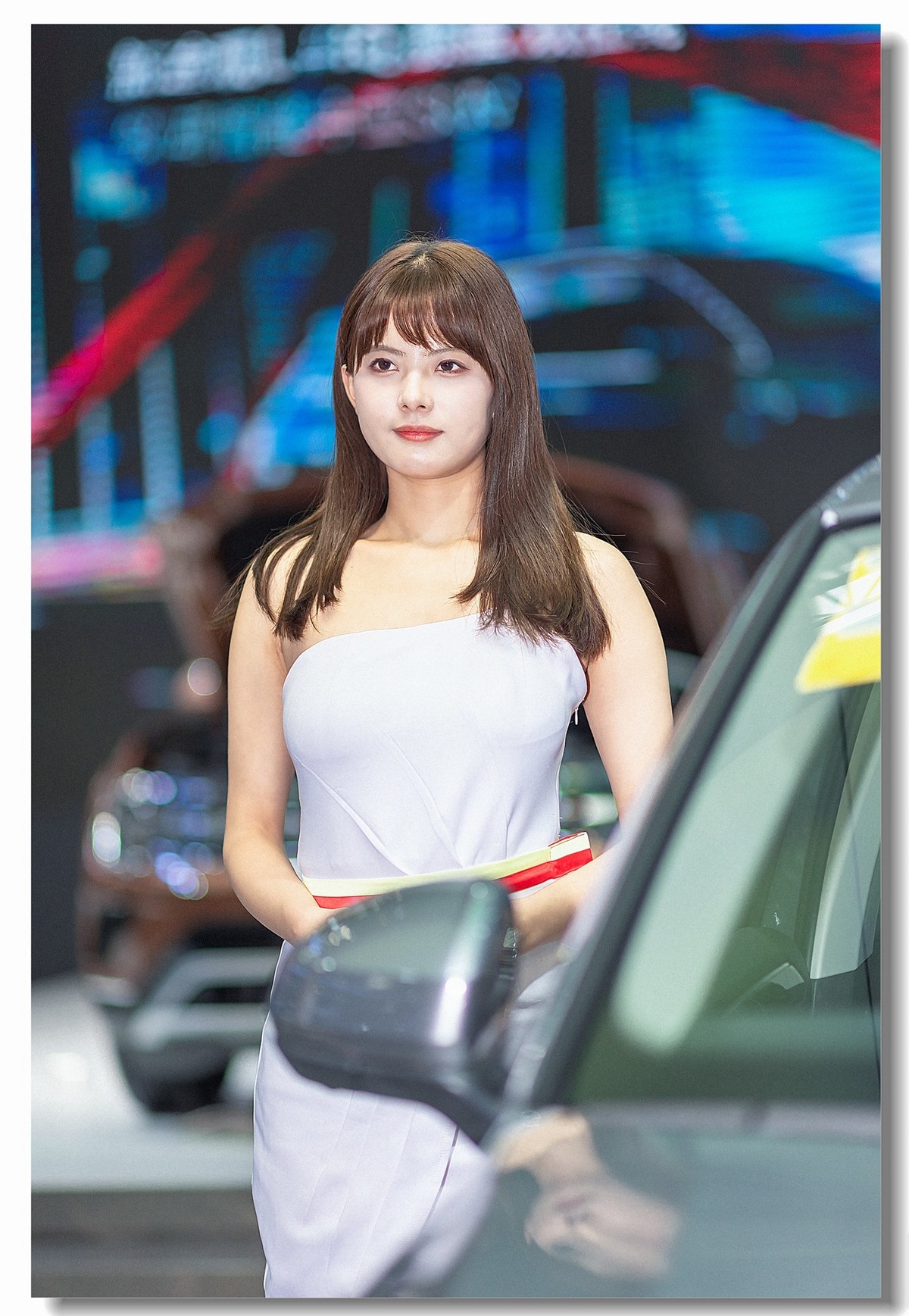 即墨冬季车展模特