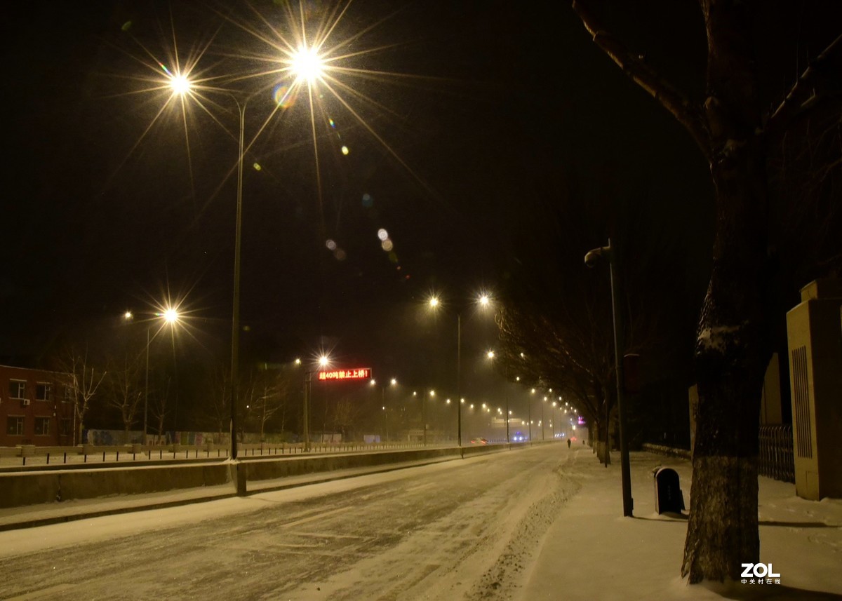 雪中习拍星芒 1