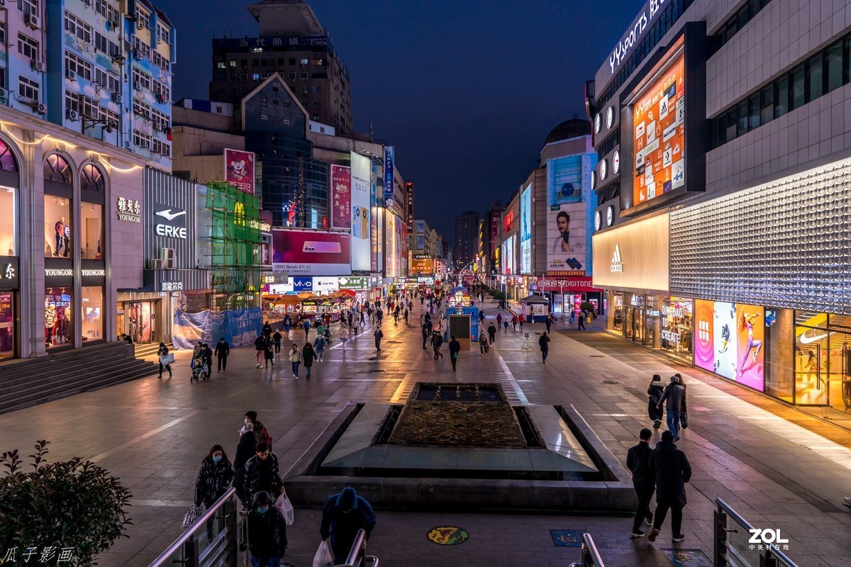 夜扫步行街（台东）