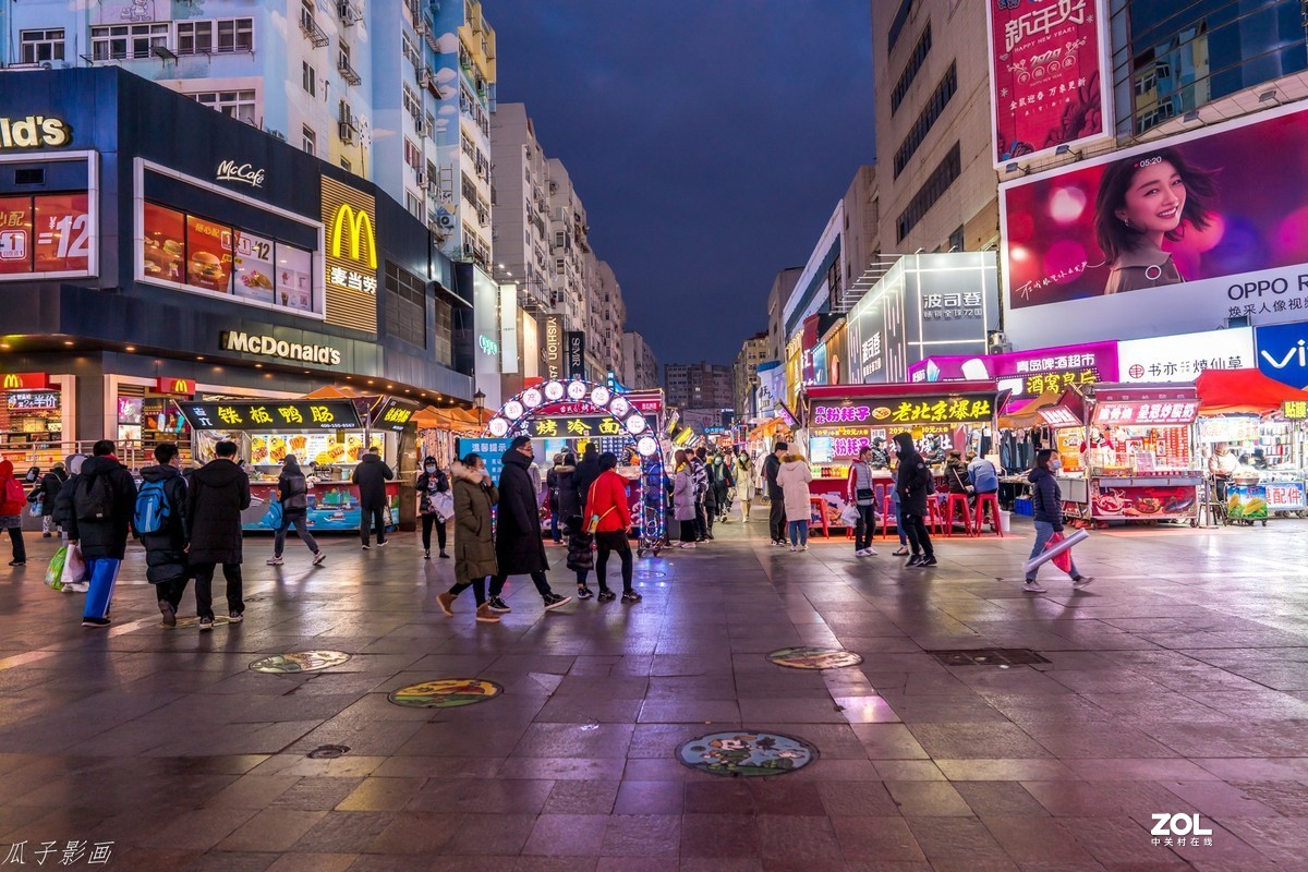 夜扫步行街（台东）
