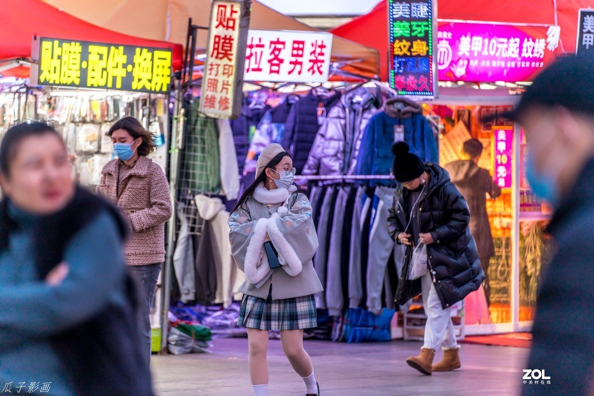 夜扫步行街（台东）