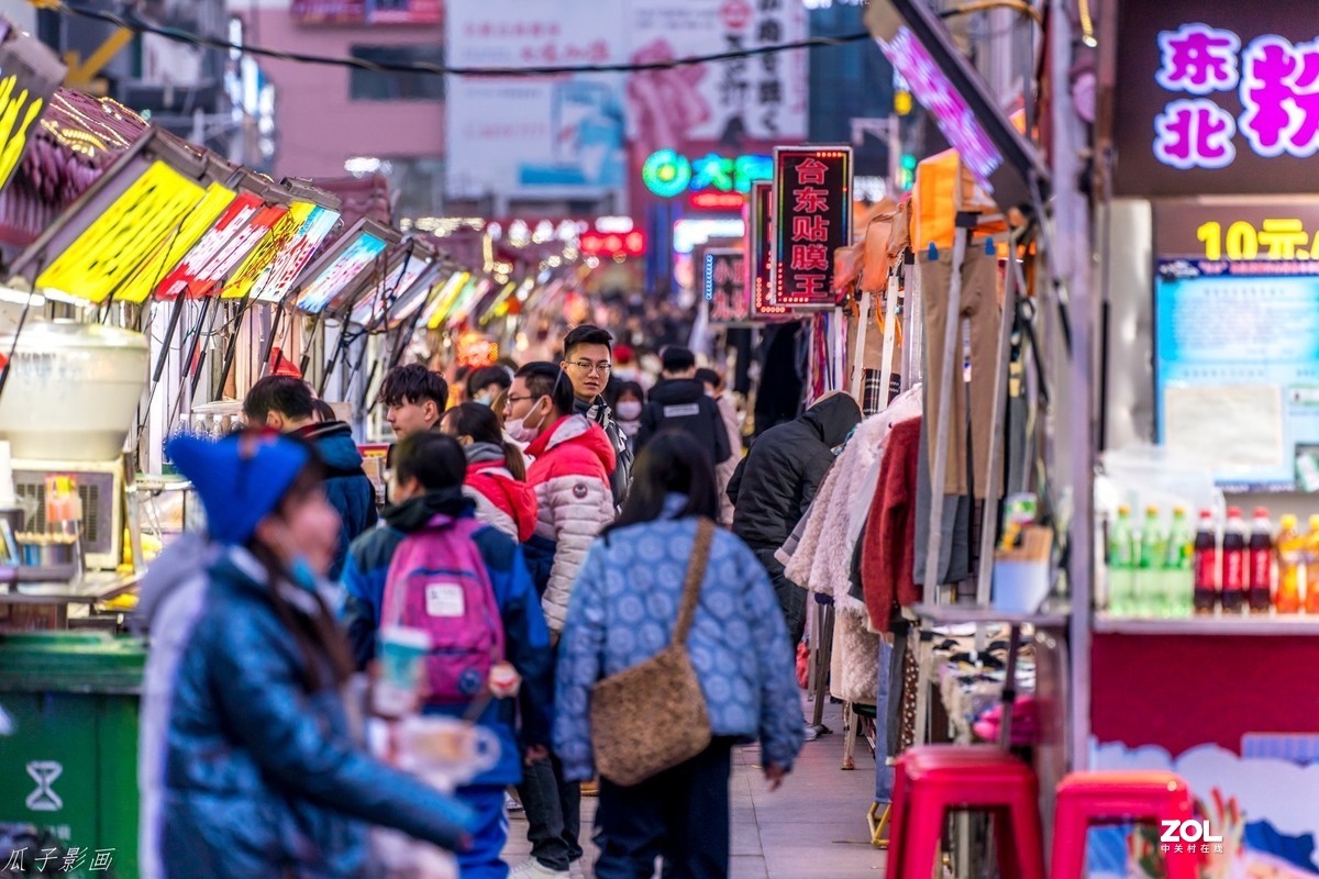 夜扫步行街（台东）