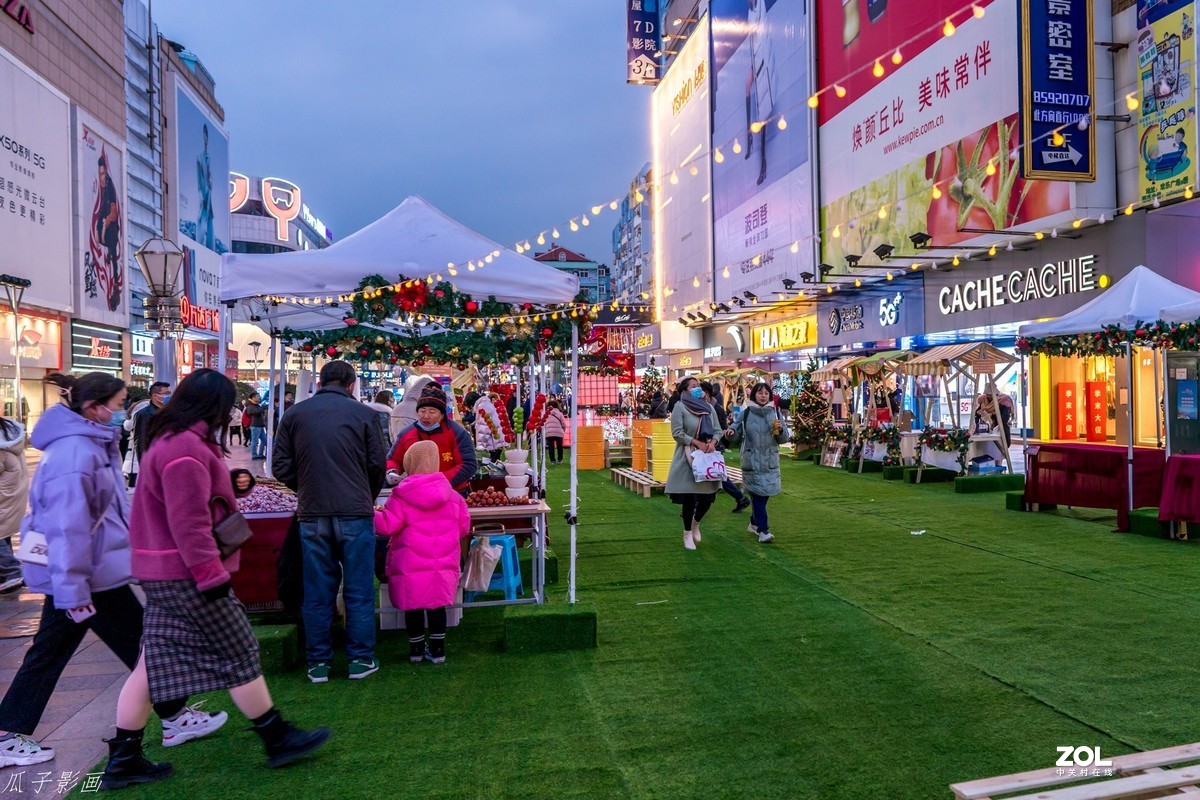 夜扫步行街（台东）