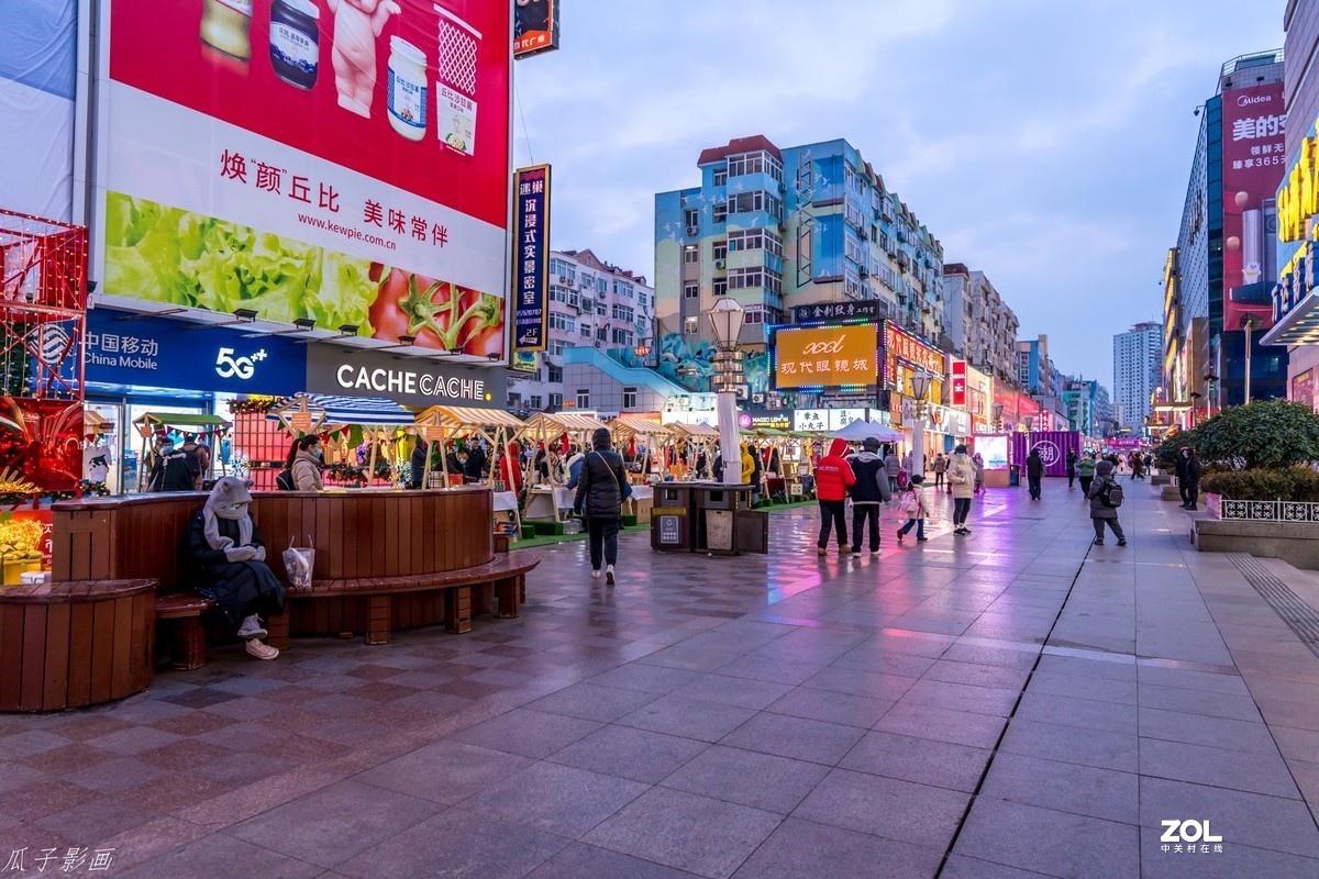 夜扫步行街（台东）