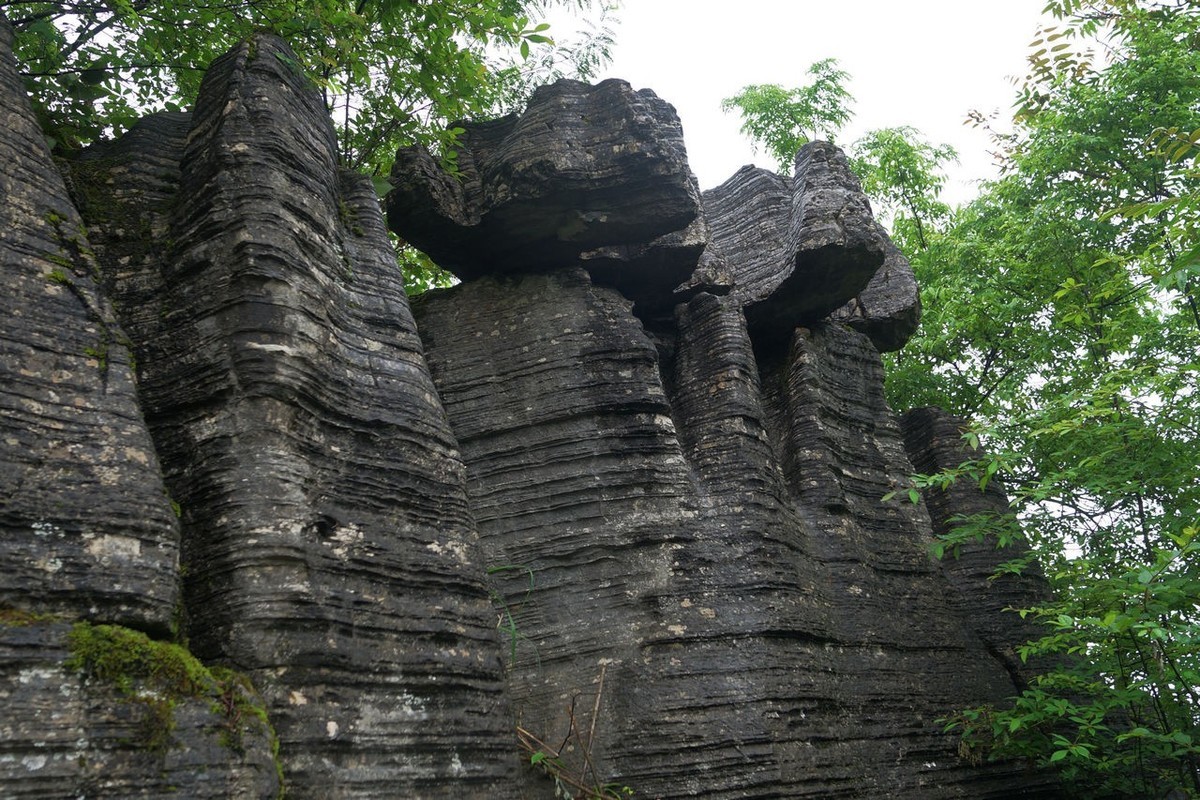 雨中情游恩施大峡谷
