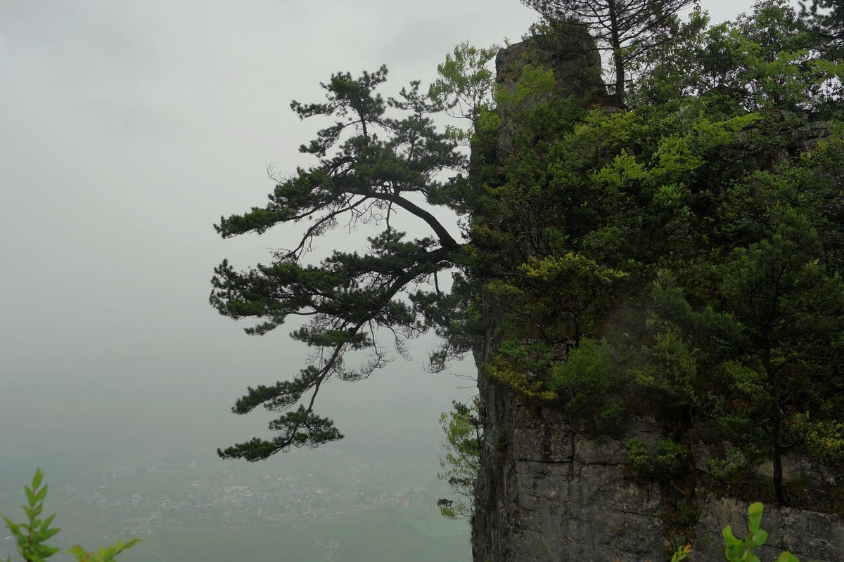 雨中情游恩施大峡谷