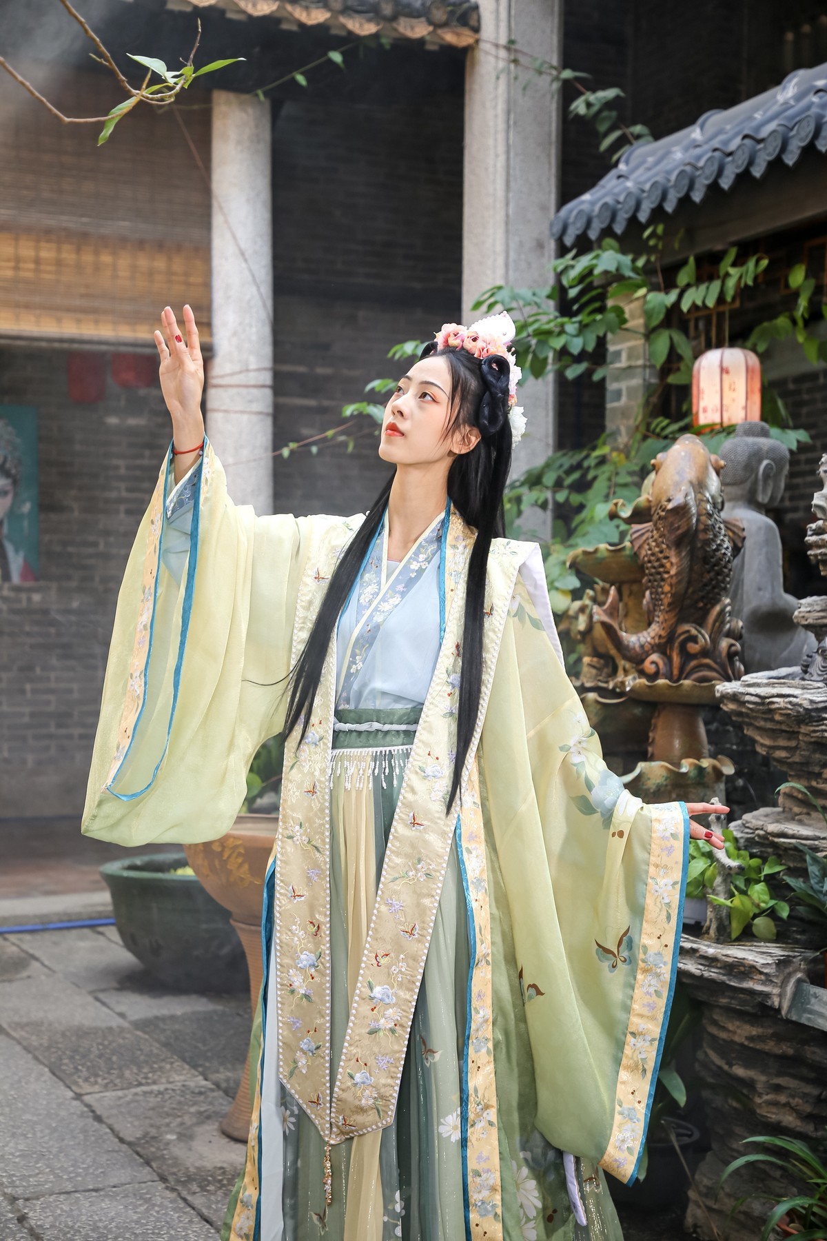 大家闺秀，汉服美女图鉴。  大家闺秀，汉服美女图鉴。