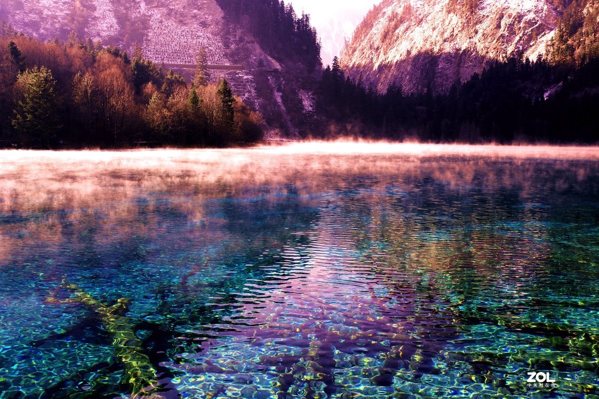 冬游九寨沟，风景别样美--五花海【7】