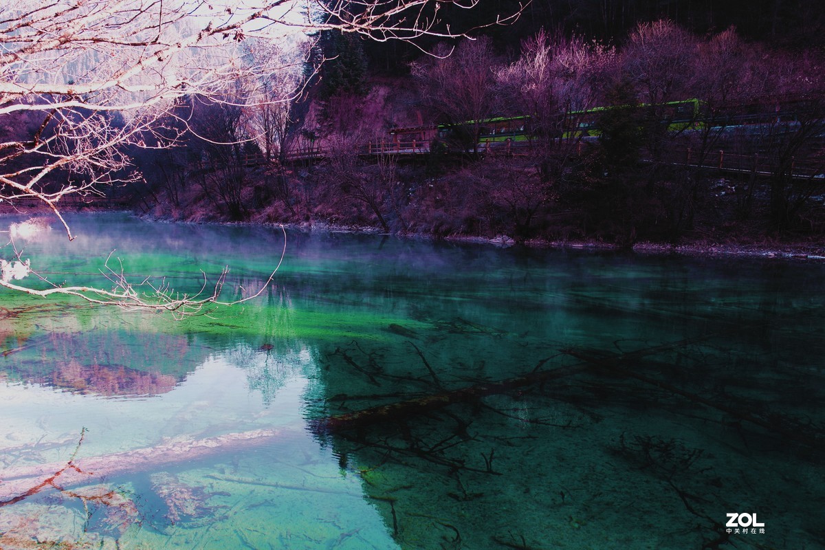 冬游九寨沟，风景别样美--五花海【7】