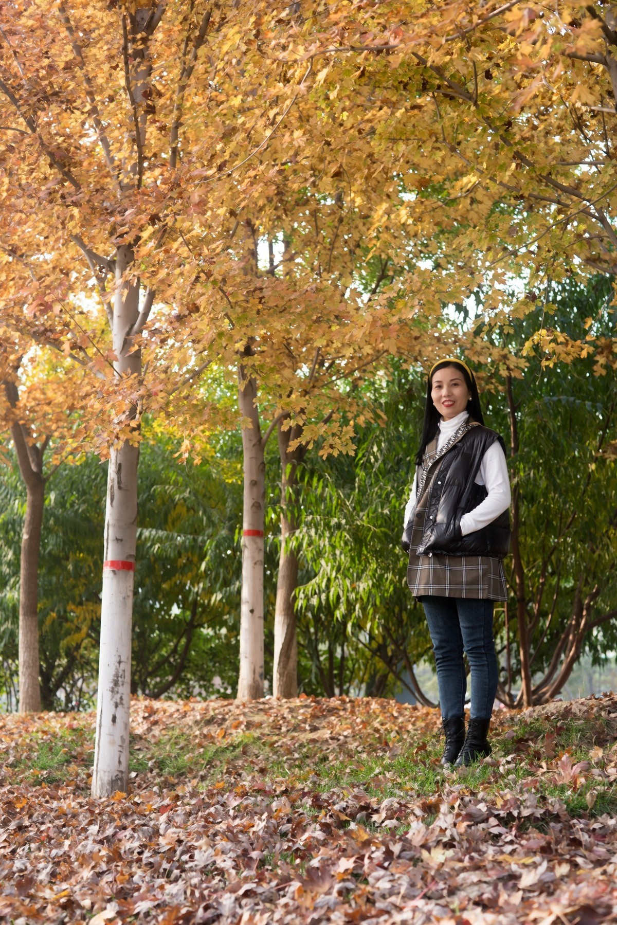 秋景秋韵秋意浓环境人像1