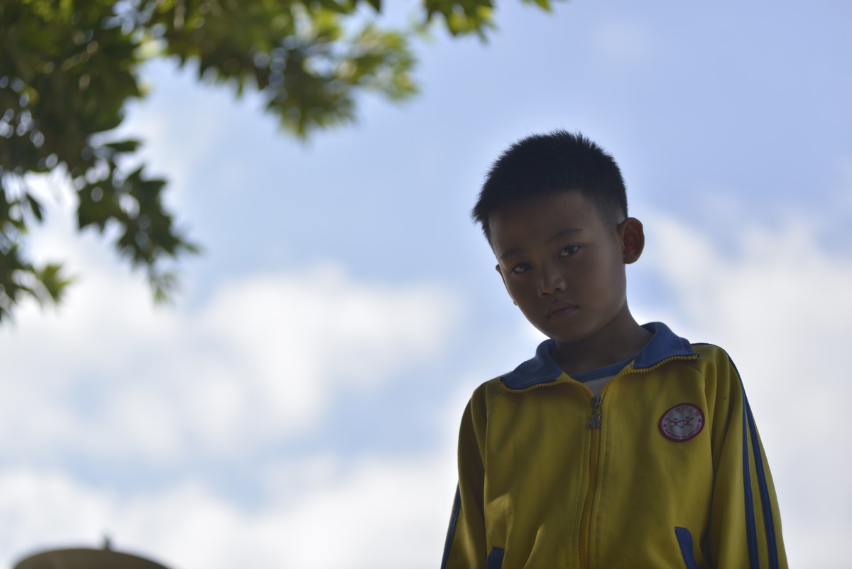 尼康610+小钢炮3代 拍小孩