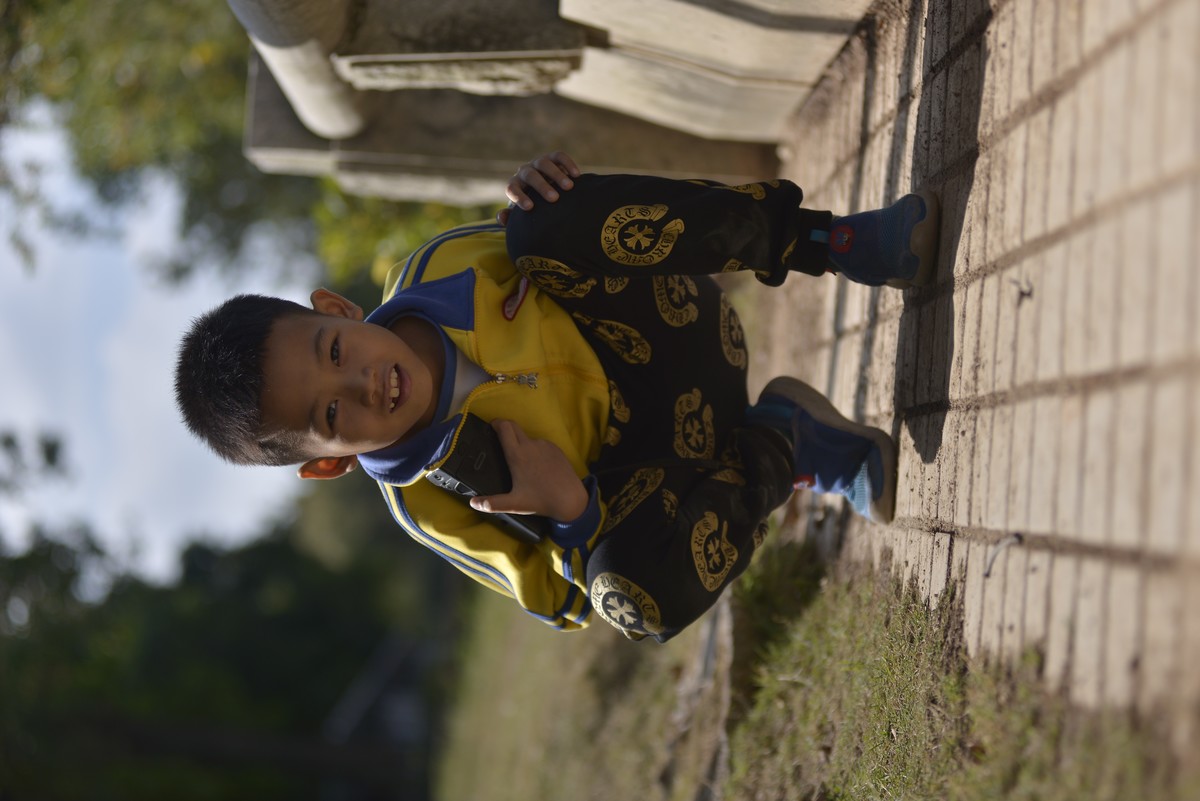 尼康610+小钢炮3代 拍小孩