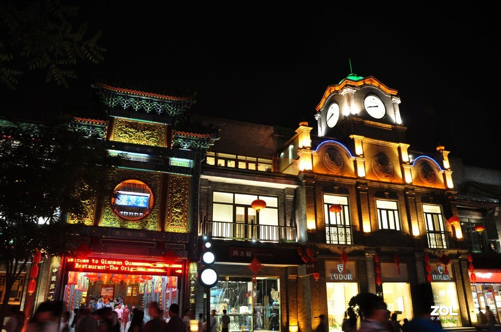 北京前门夜景-中关村在线摄影论坛