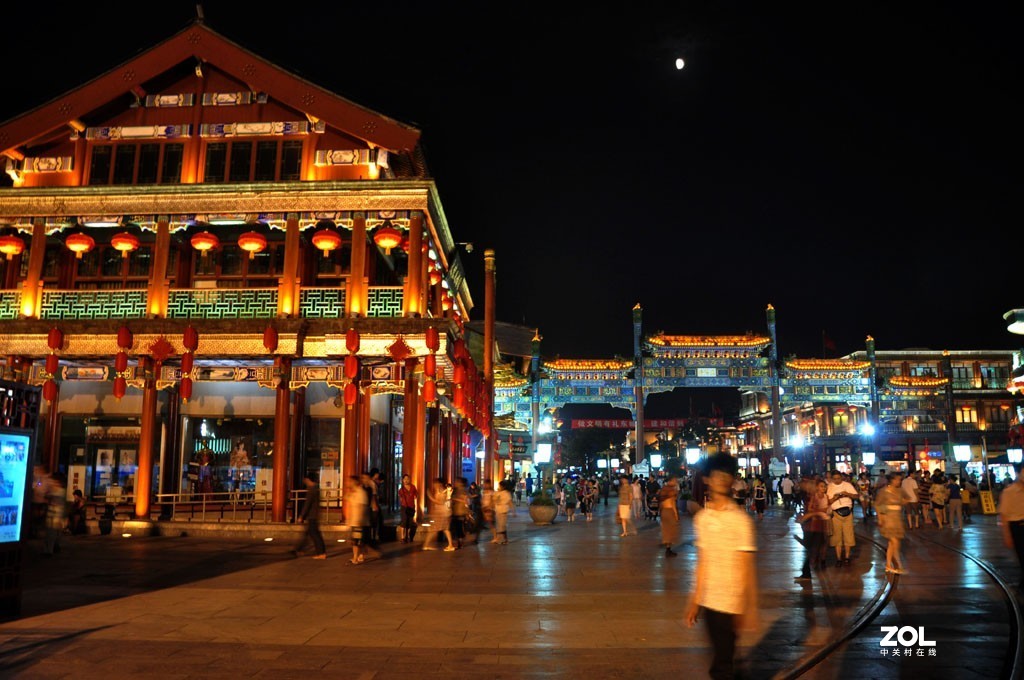 北京前门夜景-中关村在线摄影论坛