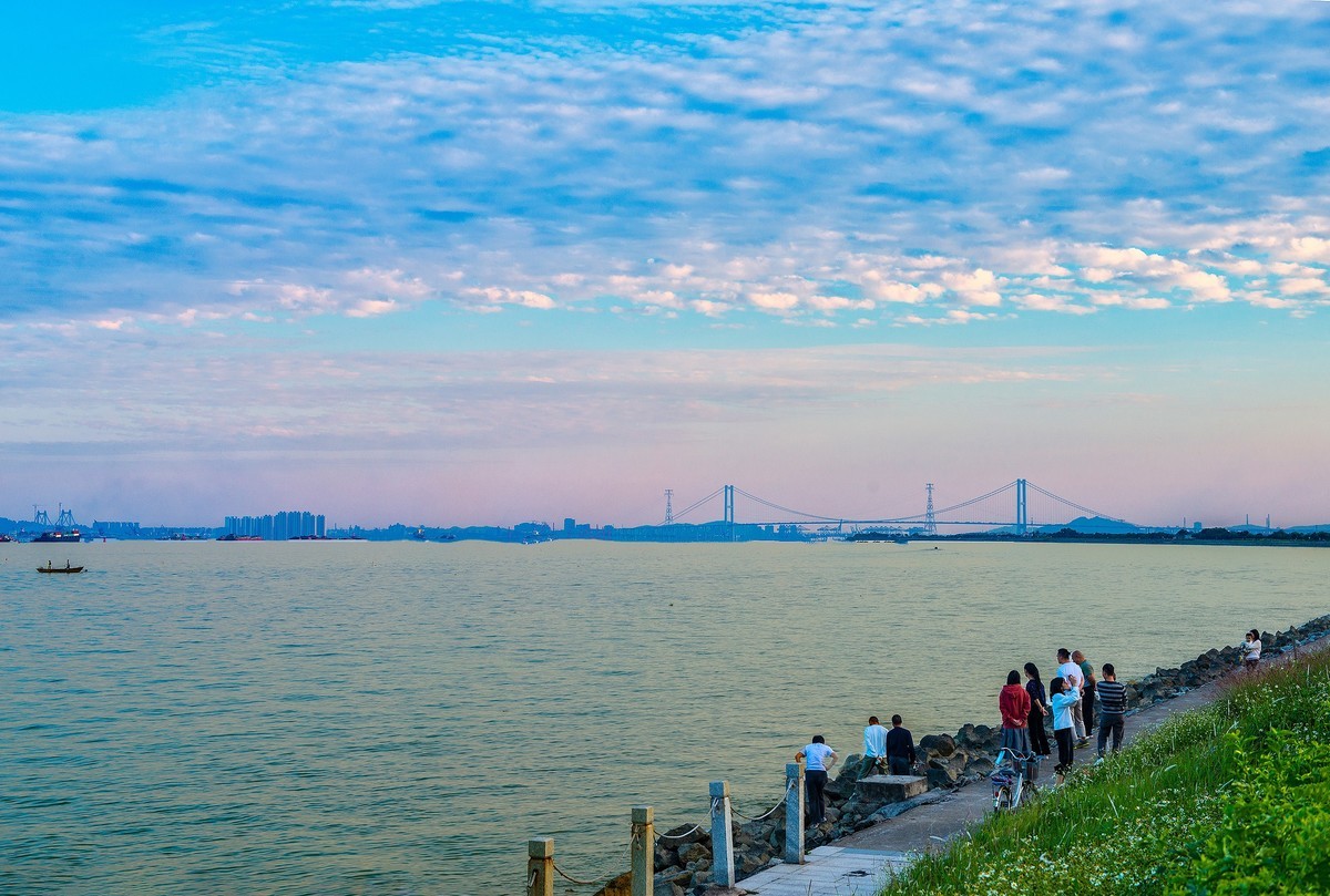 广州南沙海鸥岛图片