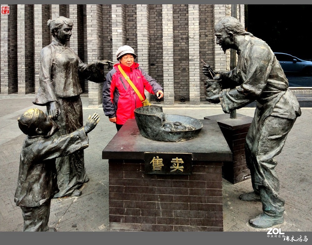 走马观花游天津——2.天津鼓楼古玩集市掠影