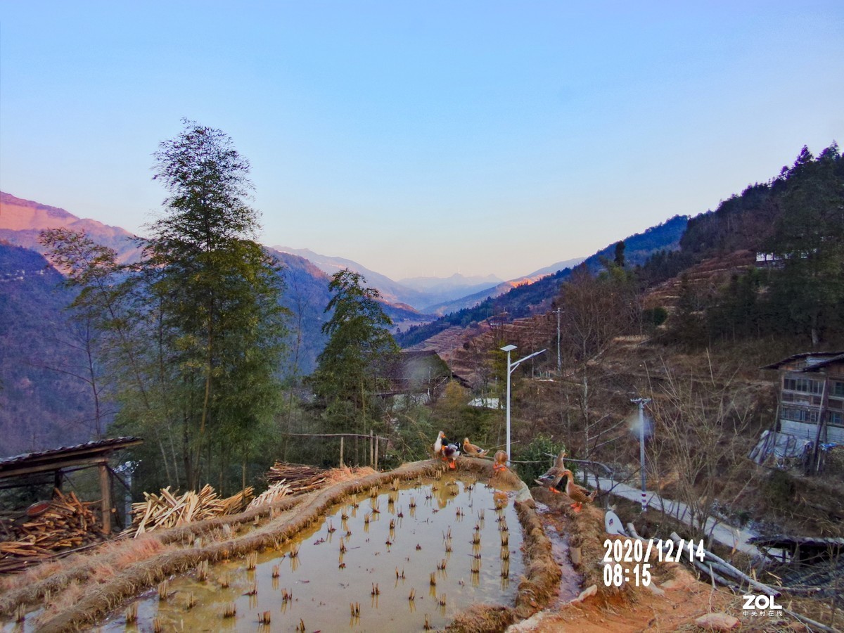 龙胜县伟江乡风景大湾山