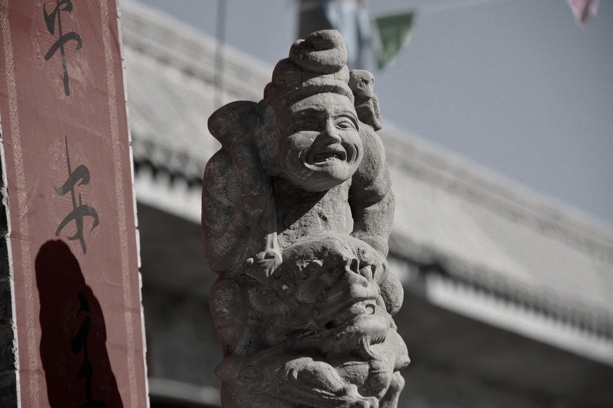 广武城里的老街