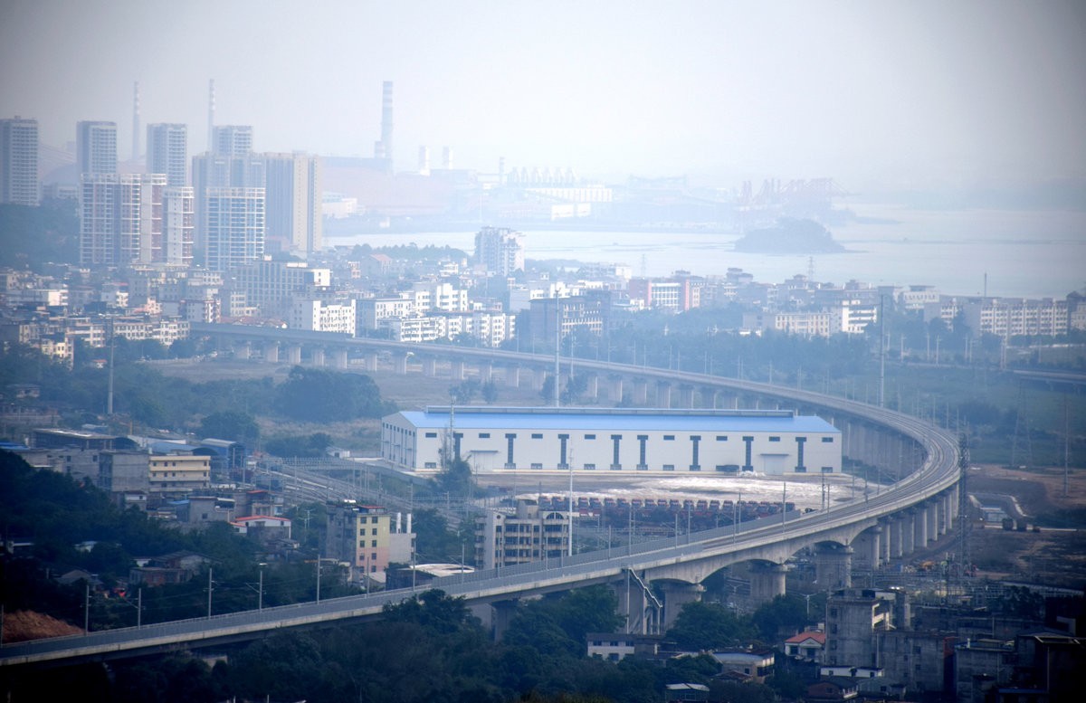 2024春节 滇桂沿边行（20）俯瞰防城港