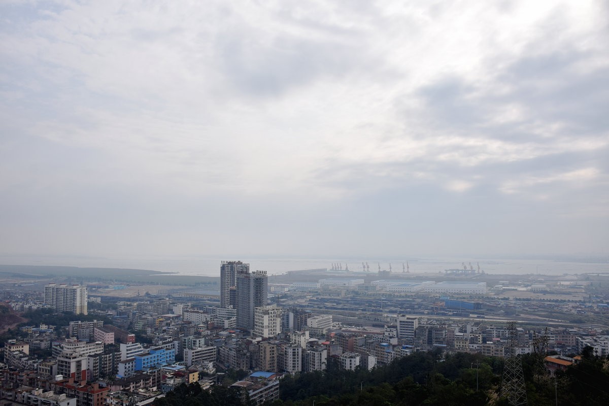 2024春节 滇桂沿边行（20）俯瞰防城港