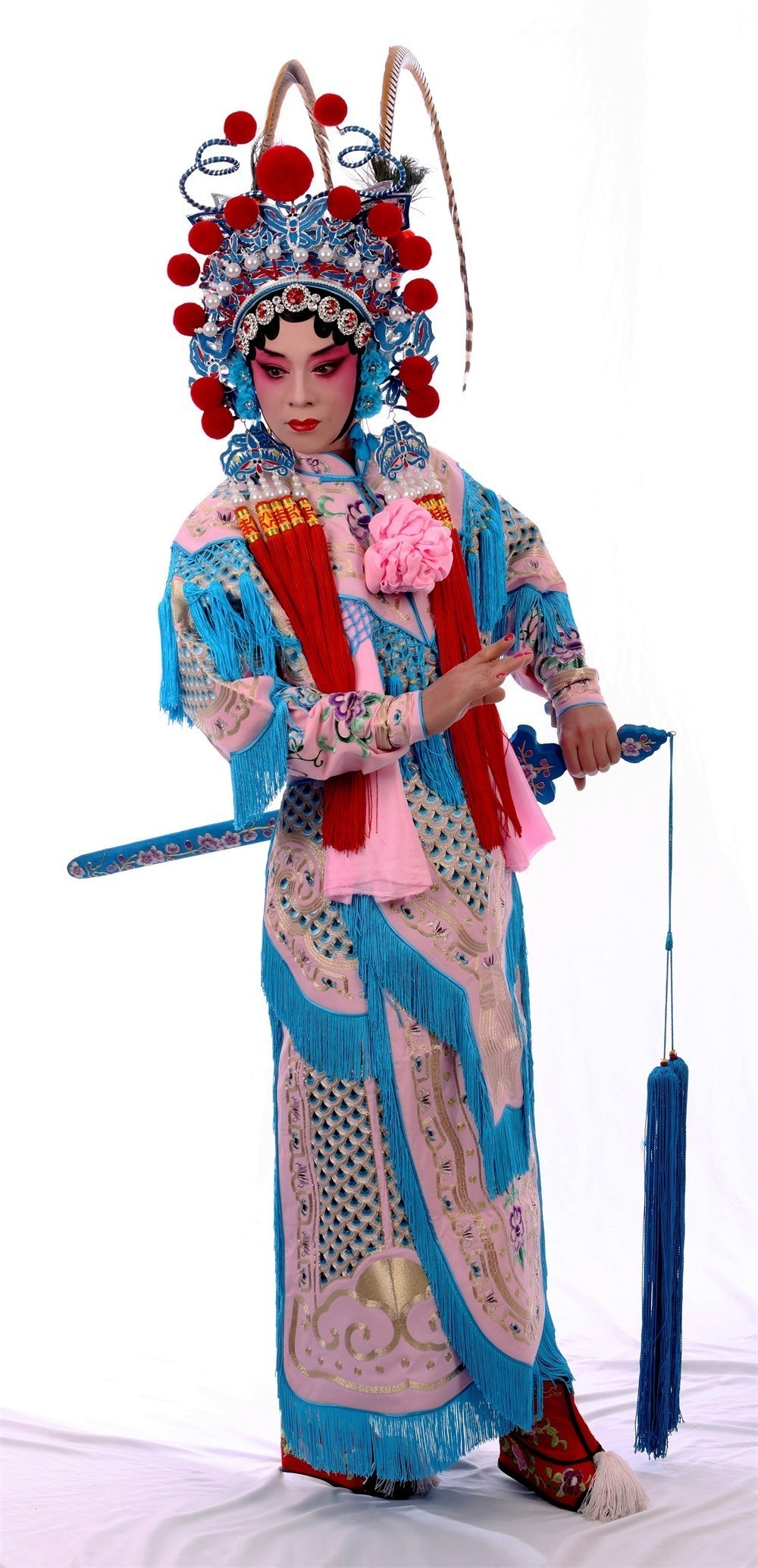 我的京剧照  扈家庄扈三娘    戏曲旦角   京剧刀马旦武旦