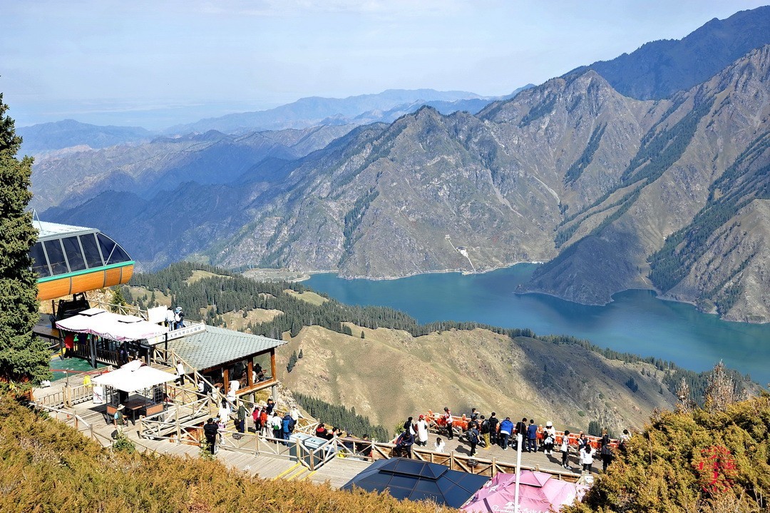 天山天池摄影|      周鸣天